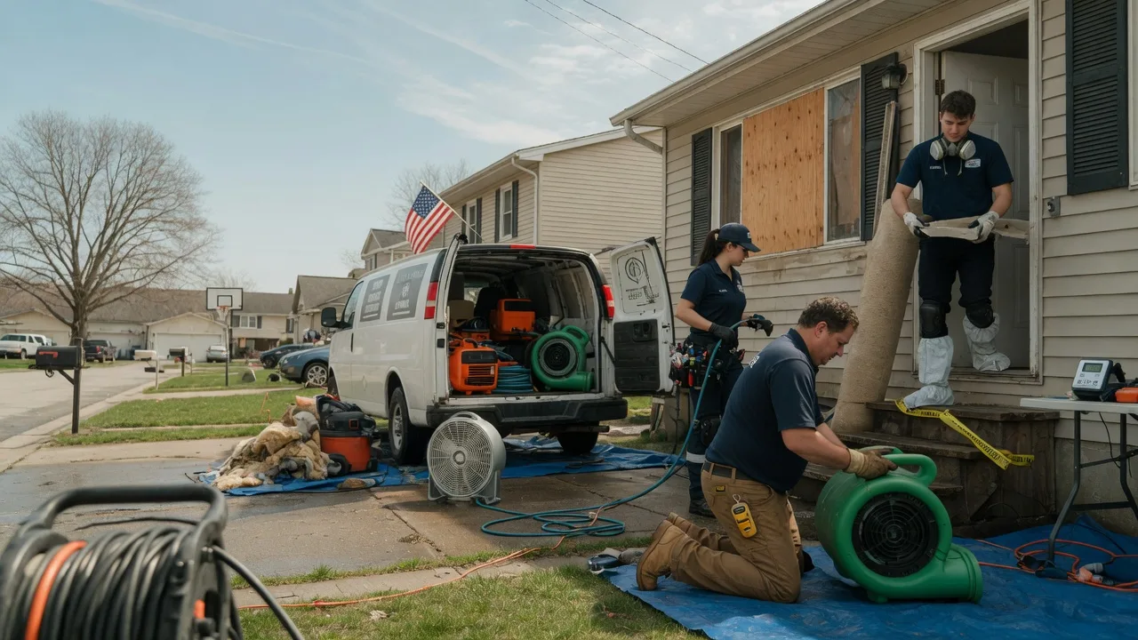 Water Damage Restoration in South Elgin, IL near me